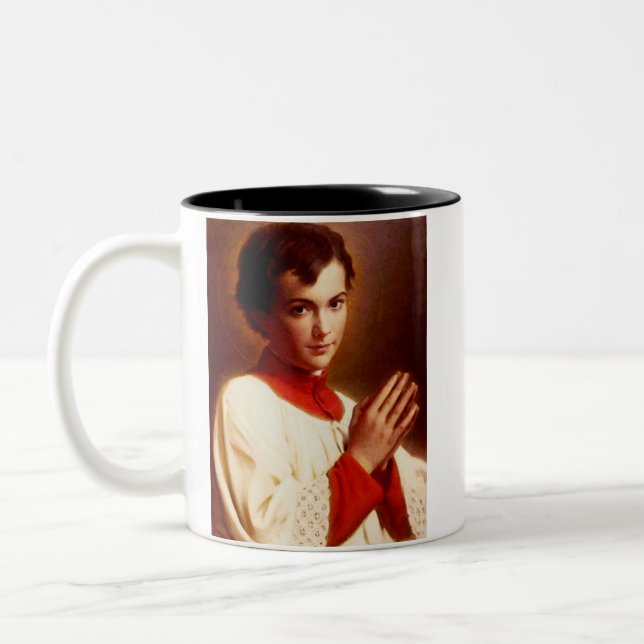 Tasse 2 Couleurs Saint Dominic Savio (Gauche)