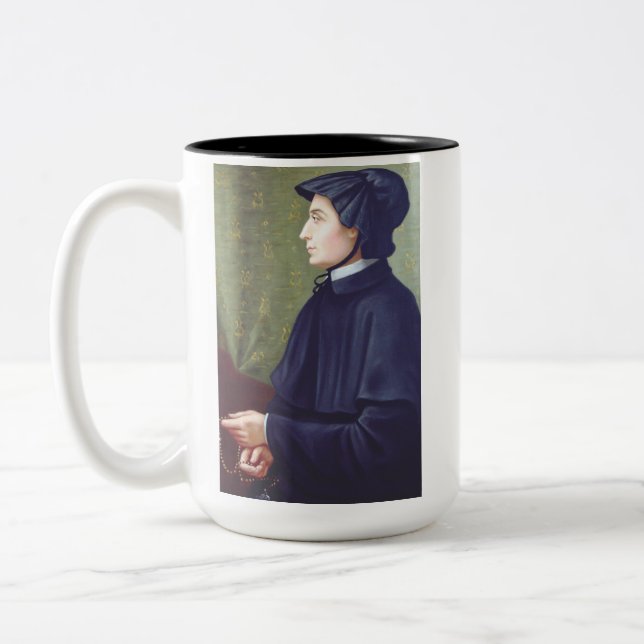 Tasse 2 Couleurs Saint Elizabeth Ann Seton (Gauche)