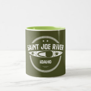 Tasse 2 Couleurs Saint Joe River Idaho Kayak