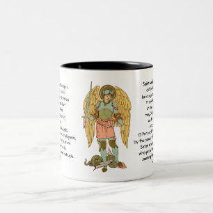 Tasse 2 Couleurs Saint Michel l'Archange (RLS 12)