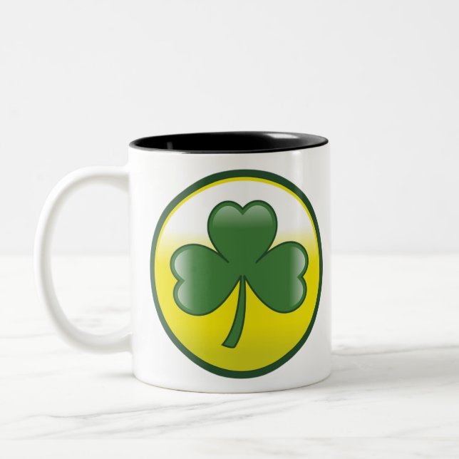 Tasse 2 Couleurs Saint Patrick's day 🍀 (Gauche)