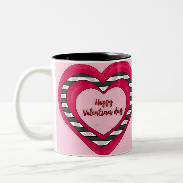 Tasse 2 Couleurs Saint Valentin (Gauche)