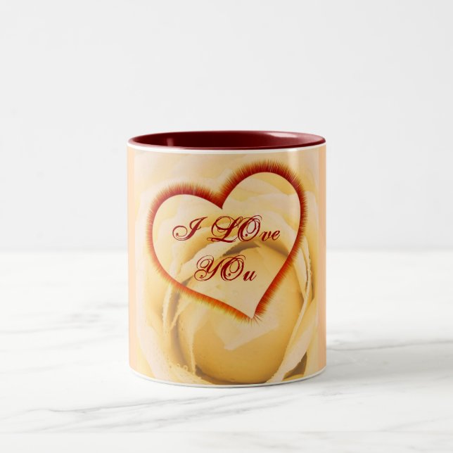 Tasse 2 Couleurs Saint Valentin (Centre)