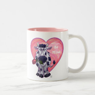 Tasse 2 Couleurs Saint Valentin de la vache