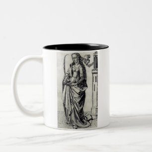 Tasse 2 Couleurs Sainte-Barbe de la Tour Art Graphique Sacré
