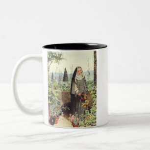 Tasse 2 Couleurs Sainte Claire d'Assise : Patronne de la télévision