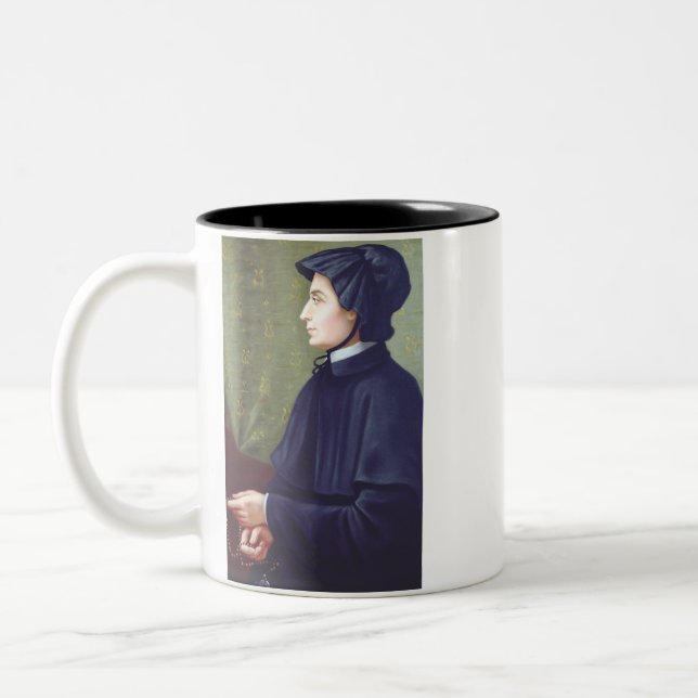 Tasse 2 Couleurs Sainte Elizabeth Ann Seton (Gauche)