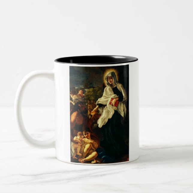 Tasse 2 Couleurs Sainte Françoise de Rome (Gauche)
