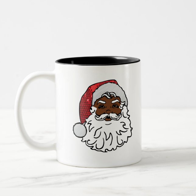 Tasse 2 Couleurs sainteté noire (Gauche)
