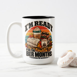 Tasse 2 Couleurs Saison Cozy que j'attends avec impatience pour les