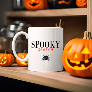Tasse 2 Couleurs Saison Éffrayante belle Araignée d'Halloween
