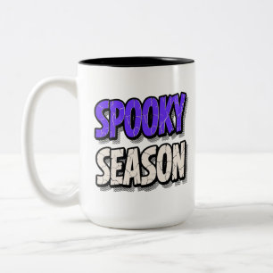 Tasse 2 Couleurs Saison Épouvantable Violet Bande Dessinée