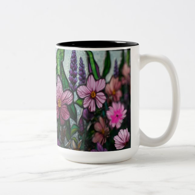 Tasse 2 Couleurs saison printanière (Droit)