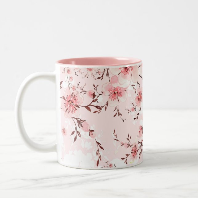 Tasse 2 Couleurs Sakura (Gauche)