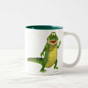 Tasse 2 Couleurs Salé le crocodile