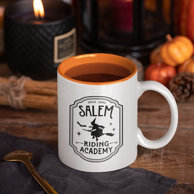 Tasse 2 Couleurs Salem Riding Academy Halloween Witch (Créateur téléchargé)