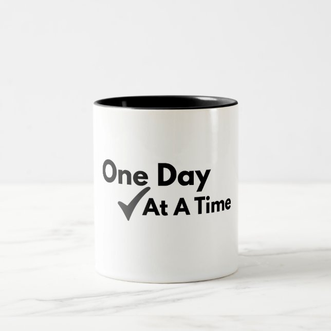 Tasse 2 Couleurs Salle de musculation de powerlifting : motivation  (Centre)