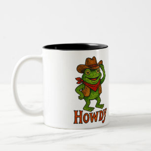 Tasse 2 Couleurs Salut Grenouille