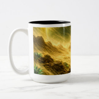 Tasse 2 Couleurs Sandstorm on Yellow Planet