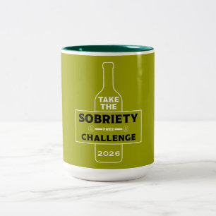 Tasse 2 Couleurs Sans Alcool Et Sobre