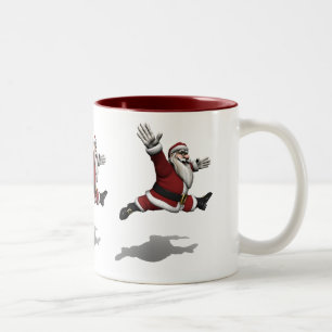 Tasse 2 Couleurs Santa Claus Grand Jete