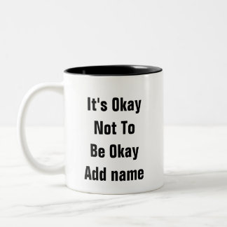 Tasse 2 Couleurs Santé mentale C’est bien de ne pas être d’accord t
