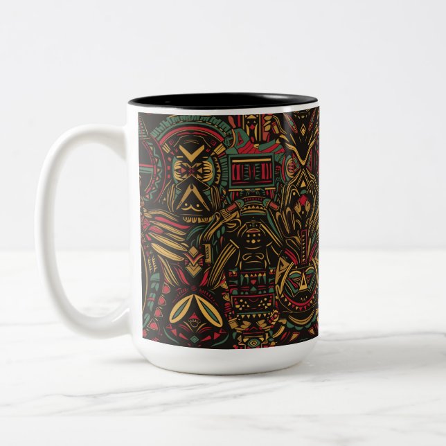 Tasse 2 Couleurs Sapphire Culturel "Mots Clés Interdits Non Utilisé (Gauche)