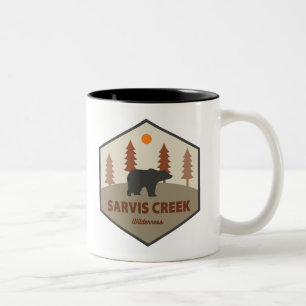 Tasse 2 Couleurs Sarvis Creek Wilderness Colorado Bear