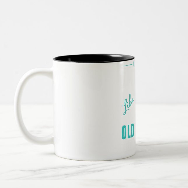 Tasse 2 Couleurs Sassy Truck Diva : Gardez le contact avec mon Driv (Gauche)