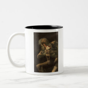 Tasse 2 Couleurs Saturno devorando a su hijo francisco de goya