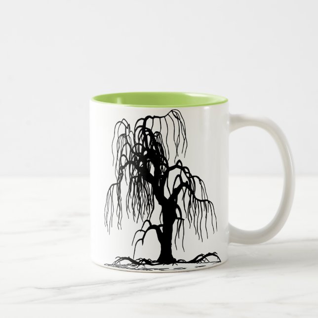 Tasse 2 Couleurs Saule pleurant (Droit)