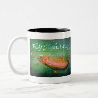Saumon de truite de pêche à la mouche / Cadeau de