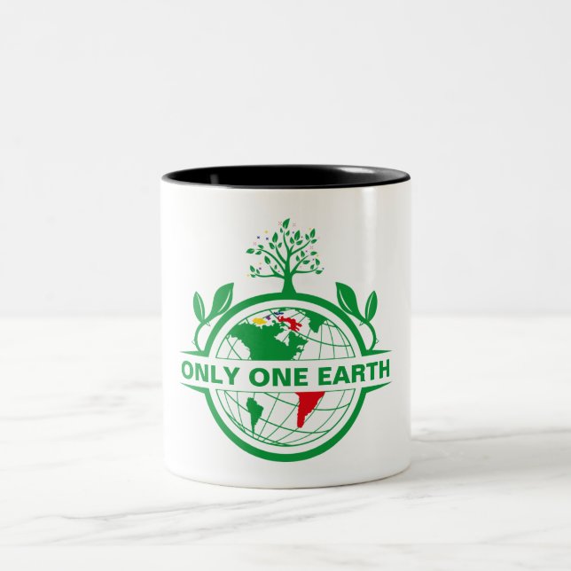 Tasse 2 Couleurs Sauvez la vie (Centre)