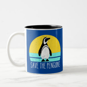 Tasse 2 Couleurs Sauvez Les Pingouins