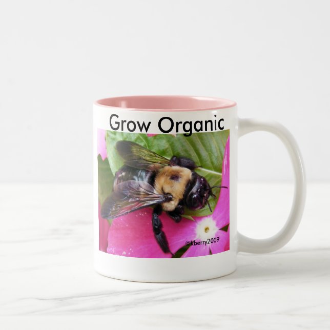 Tasse 2 Couleurs Sauvez une abeille, sauvez la planète ! (Droit)