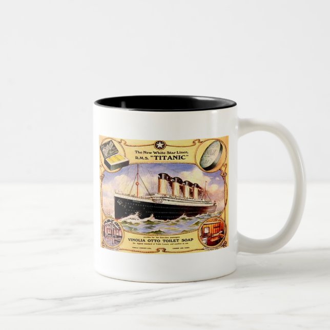 Tasse 2 Couleurs Savon Titanic (Droit)
