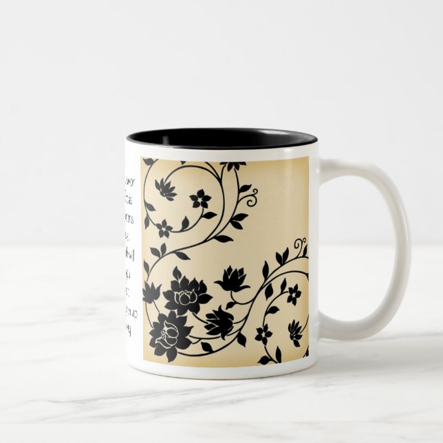 Tasse 2 Couleurs Savor cette ambroisie (Droit)