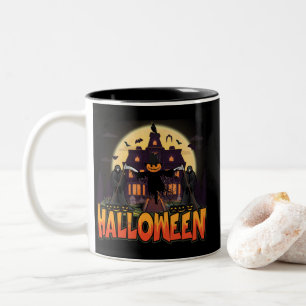 Tasse 2 Couleurs Scary House