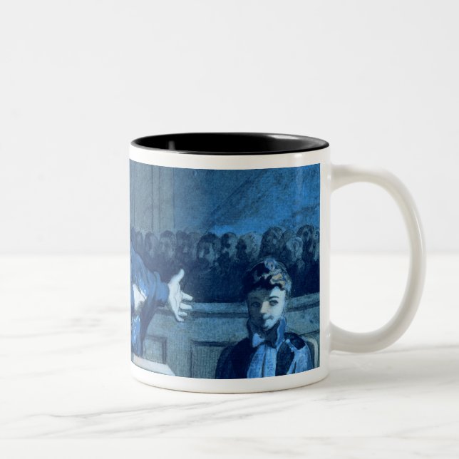 Tasse 2 Couleurs Scène à un tribunal (la semaine) (Droit)