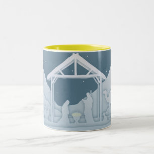 Tasse 2 Couleurs Scène de la Nativité