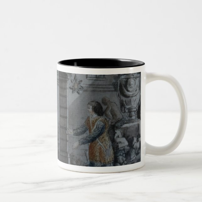 Tasse 2 Couleurs Scène 'du Flute magique (Droit)