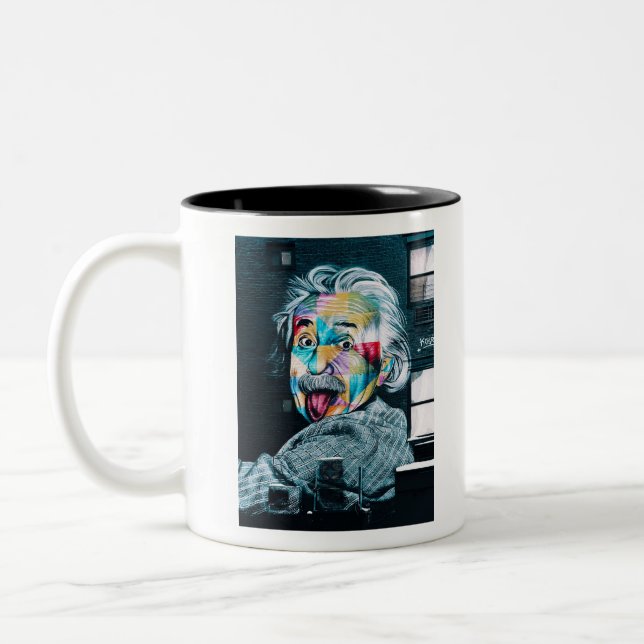 Tasse 2 Couleurs Scientifique Fou (Gauche)
