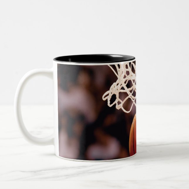 Tasse 2 Couleurs Scoring de basket-ball (Gauche)
