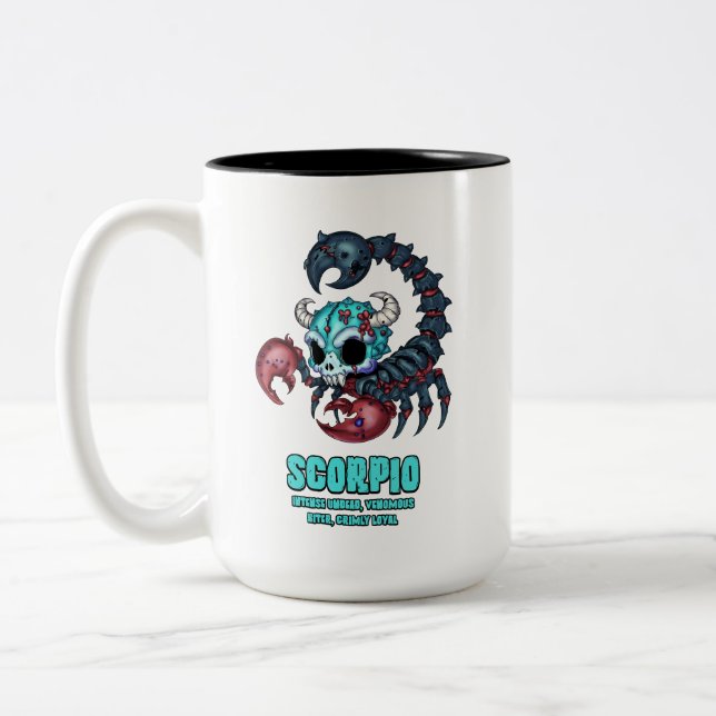 Tasse 2 Couleurs Scorpio Zombie (Gauche)
