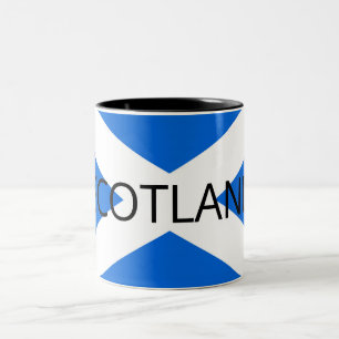 Tasse 2 Couleurs Scottish Flag Scotland mugt