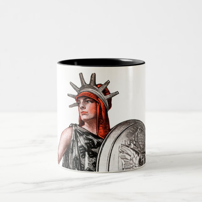 Tasse 2 Couleurs Scout et liberté de garçon (Centre)