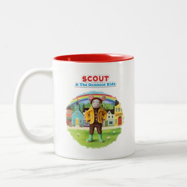 Tasse 2 Couleurs Scouter (Gauche)