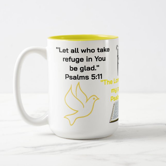 Tasse 2 Couleurs Scripture oriented (Gauche)
