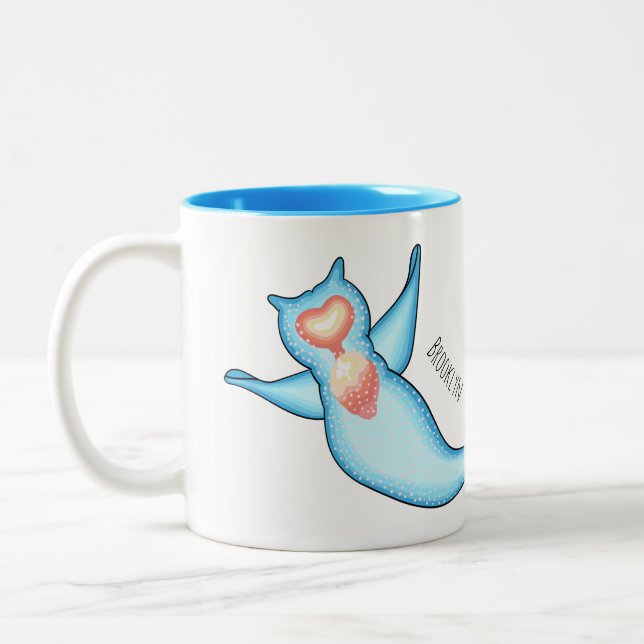Tasse 2 Couleurs Sea angel cartoon (Gauche)