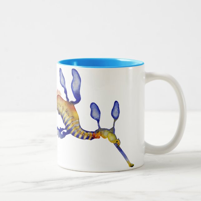 Tasse 2 Couleurs Seadragon malingre (Droit)